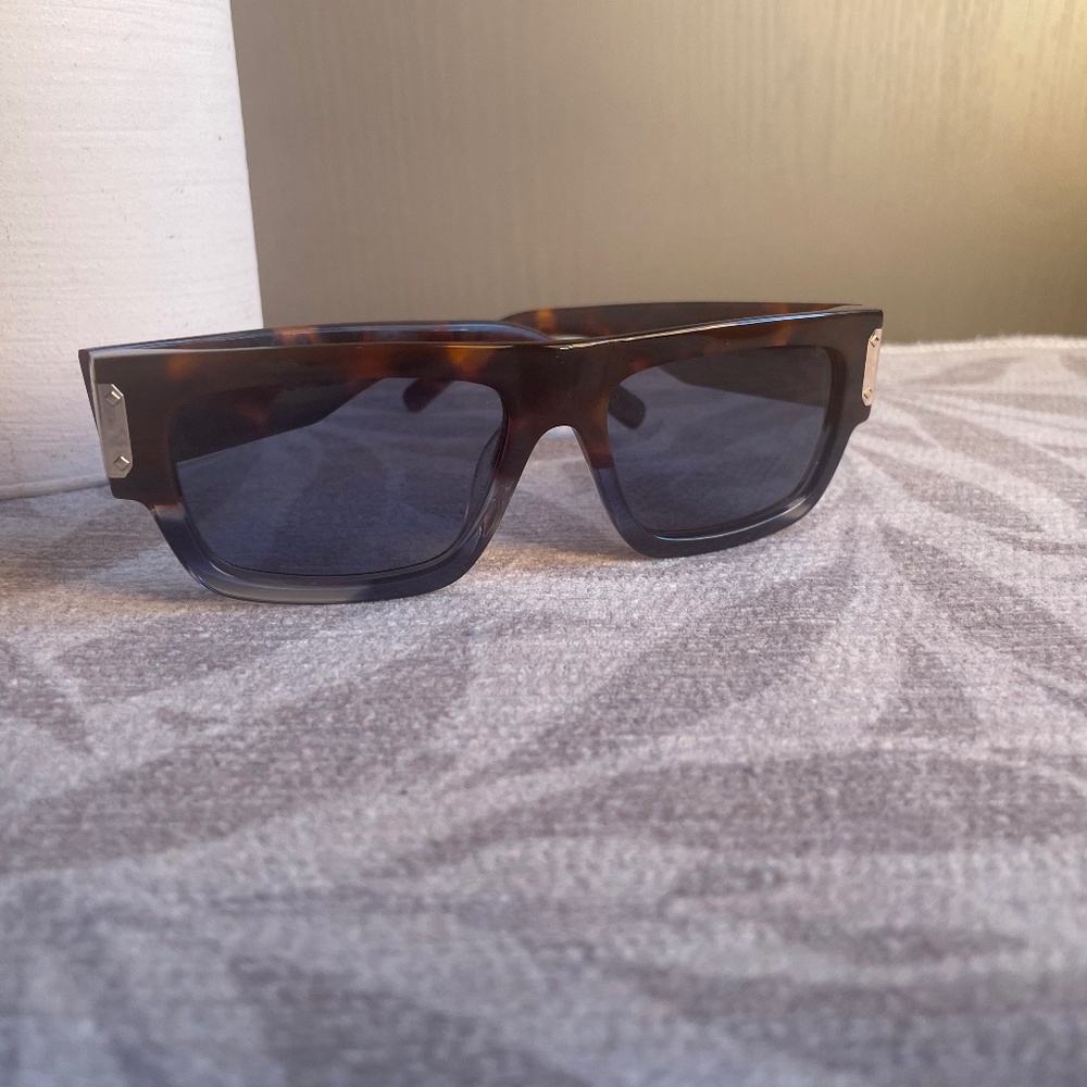 MCM Blue and Tortoise Sunglasses
